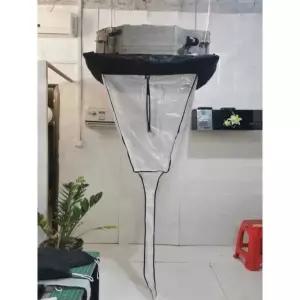 방수포 청소 장비 세척 에어컨 천장형 커버 가대 파란색