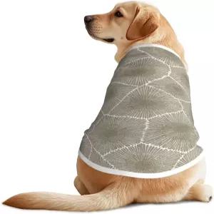 골든 리트리버 저먼 셰퍼드를 위한 야외 산책용 대형 개 메쉬 조끼 페토스키 스톤 통기성 옷 소프트 경량