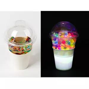 과학 물질이동 고흡수성 크리스탈볼 조명등만들기 5인 엄마표 재료