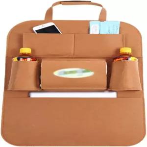 루일로굿 카시트 뒷좌석 정리함 보관 가방 여행용 포켓 홀더 멀티 행거 리어 브라운