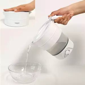 여행용 폴딩포트 800ml 접이식 커피 캠핑용 전기 접는 주전자휴대용전기 무선 용커피