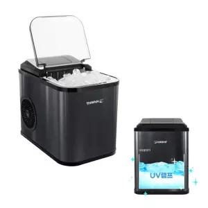 가정용 제빙기 휴대용 캠핑용 소형 아이스메이커 미니 얼음 만들기 18kg 용기 사무실용