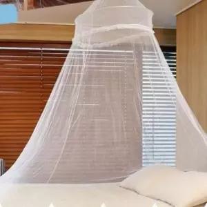 [SBD] 가능 캐노피 원형 세탁 모기장 천장형 침대장