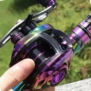 [원삼안전] 릴핸들 루어 파워   베이트릴 더블핸들 바다 베스 초경량 민물 낚시 (본품)