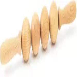 툴리 액세서리 볼 나무 마사지 롤러 셀룰라이트용 다기능 바디 근육 긴장 및 피부 지원 여성용 남성용 천연