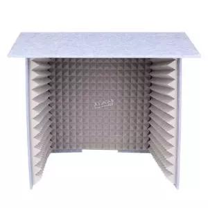 가정용녹음실 간이 녹음 방음 흡음 휴대용 부스 검은색 소형