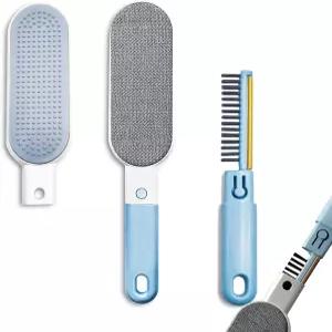 소파 자동차 가구용 VrythosNex 4in1 반려동물 털 제거기 탈착식 브러시 보푸라기 패브릭 면도기 틈새