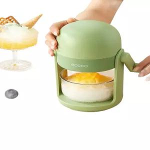 제빙기 노점상용 돌리는 전기가 분쇄기 필 손으로 소형 가정용 없음 얼음