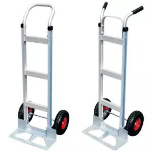 손수레 소형 바퀴 구르마 알루미늄 핸드카 무소음