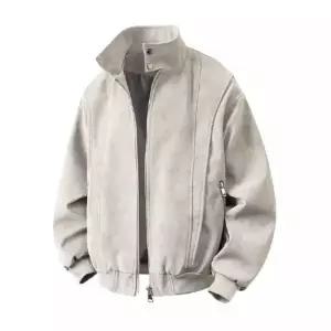 남사친 나염 PU무스탕 무스탕 재킷 항공 점퍼 하이넥 DUCHI1