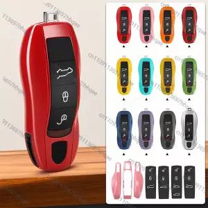호환  포르쉐 파나메라 카레라 마칸 터 카이맨 카이엔 타이칸 911 970 981 991 자동차 스마트 리모컨 키 케