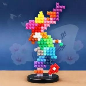 [아트박스]/파스텔클레이 디폼블럭 스탠드 대한민국 지도 만들기