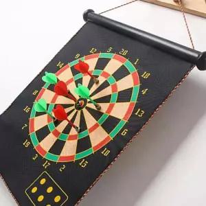 [원오안전] 보드게임 자석 벽걸이형 다트판 대형 다트 사각천 마그네틱 특 (본품)