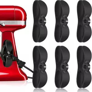 주방 가전제품용 코드 정리함 포장지 키퍼 홀더 블렌더 커피 메이커 압력솥 토스터기용 와인더 6개