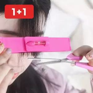 앞머리 컷팅 미용 집게 셀프 커트 머리카락 자르기