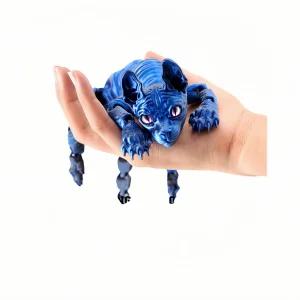 3D 프린팅 장난감 스핑크스 시암 고양이 피규어 소품 감성 동물 모형 프리미엄 아트 토이