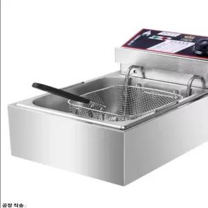 전기 튀김기 20l 온도조절 감자튀김 미니 2구 통닭 대용량 더블 감자 튀기기 분식집