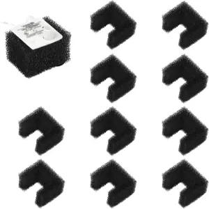 펫세이프 비바 64온스 및 140온스 식수대와 호환되는 반려동물용 분수 검은색 반려견 스펀지 필터 교체용