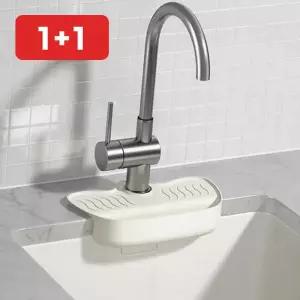 수세미 걸이 싱크대 수납 보관함 주방 물빠짐 벽부착