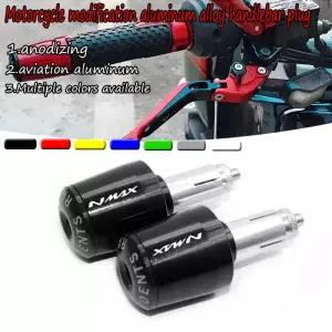 오토바이 핸들바 그립 엔드 캡 카운터웨이트 플러그 YAMAHA NMAX 125 2015 용