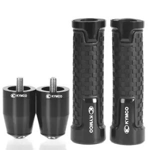 KYMCO 다운타운 125 200 250 300/i 350i kxct 300 Xciting 400/i 오토바이 핸들바 그립 엔드 플러그