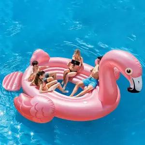 대형 비치 백조 용 홍학 보트 플라밍고 튜브 물놀이용품