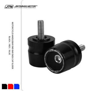 JTN MT07 핸들바 엔드 캡 슬라이더 오토바이 핸드 그립 플러그 카운터웨이트 야마하 XSR 700 900 FZ07 09