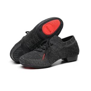 스포츠댄스화 여성 라인댄스 재즈 살사 연습화 라틴 방송 부츠 구두