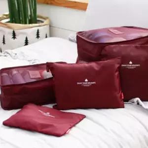 [라일리] Rly 여행 파우치 와인 여행압축팩 캐리어보조가방 여행