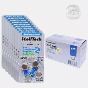 아이셀텍 보청기 인공와우배터리 675CI (40EA) 밧데리