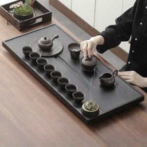 밥상 찻상 손님 소반 소형 원목다과상 좌식 커피 보이차 찻집 다도찻상 다도상 자개상