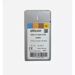 오티콘보청기 배터리 건전지 40알 10번 타사 공용사용