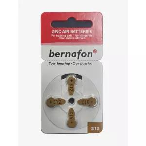 버나폰 보청기 배터리 312번 건전지 1박스 40개