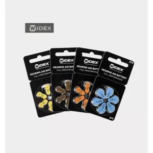 와이덱스 보청기 배터리 건전지 10번 1박스(40개)알 노랑색 귓속형 오픈형