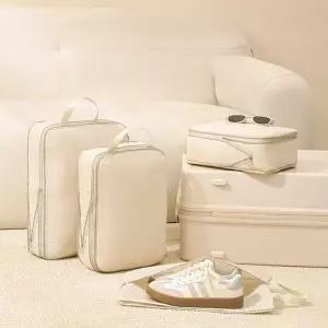 [라일리] Rly 고급 여행용 압축 파우치 캐리어 정리백 압축팩