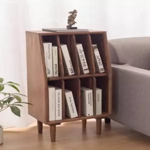 원목 진열장 턴테이블 월넛 엘피 판 사이드 수납 받침대 보관함 협탁 책장 레코드판