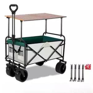 캠핑웨건 짐수레 접이식 폴딩카트 오픈형 경량 상판