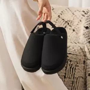 [라일리] Rly 발편한 여성 슬리퍼 사무용 실내화 털신발 퍼 뮬