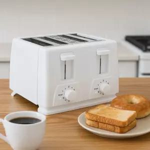 Ytek YT-TS4 멀티 4구 전기 토스터4구기 듀얼굽조절 가정용 브런치 양면굽기 캡핑 감성주방 아침식사필수템