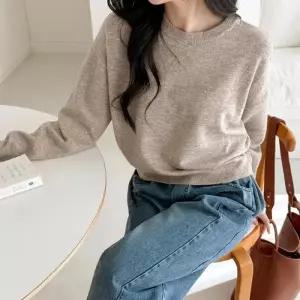 [라일리여성의류] Rly 여성 긴소매 라운드 니트 운동복 2종 세트