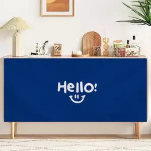 책상하부가림막 수납장 가리개 커튼 01 폭90cm40cm