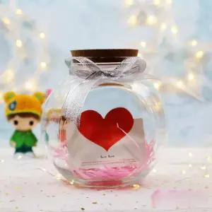 종이학유리병 별유리병 생일 장식 선물 빈 중간 감성