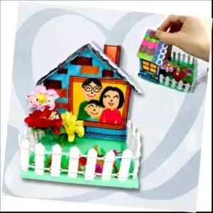 [문구/오피스] 행복 울타리 저금통 만들기 2매