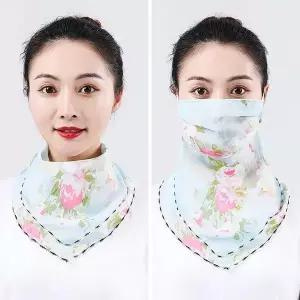 마스크 민트 겸용 스카프 천마스크