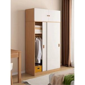 슬라이딩 도어 수납장 2700 다락옷장 행거형 옷장 두꺼워진 색상 인테리어 터치 집회