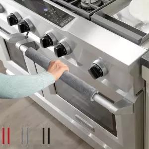 [비케이엠_63]오염방지 전자레인지 오븐손잡이커버 덮개 2p