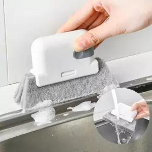 [비케이엠_63]창문틀 창틀청소 틈새 모서리 브러쉬 청소솔