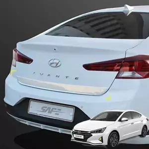 더뉴아반떼 크롬 몰딩 스크래치방지 트렁크몰딩 트렁