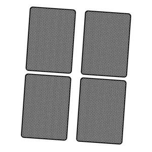 햇빛 보호를 위한 정적 접착 핏 SUV 프라이버시 커튼이 있는 Happyyami 반투명 자동차 측면 창문 그늘막. 설치 및 제거가 용이하고 세탁 가능한 스크린이 있어 실내가 시원해