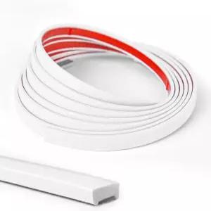 와우스타 10피트 필 앤 스틱 트림 벽 가장자리 테두리 창틀 백스플래시 타일용 유연하고 자가 접착성 있는